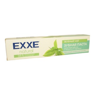 EXXE Зубная паста Натурал Зеленый чай 75мл
